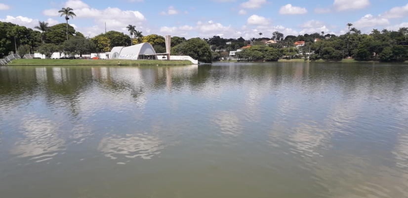 Lagoa da Pampulha recebeu os participantes da 20ª Volta Internacional da Pampulha